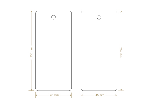 Papierové visačky Model HT-M112