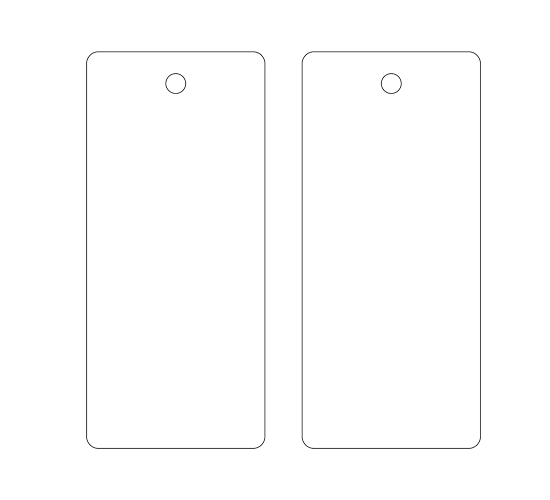 Papierové visačky Model HT-M117