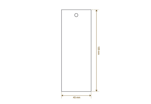 Papierové visačky Fashion Style Model HT-M121