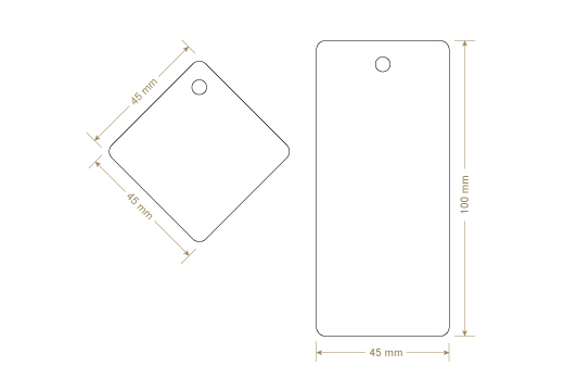 Papierové visačky Model HT-M92