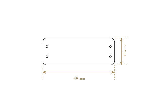 Etikety z umelej kože Model EP-M104