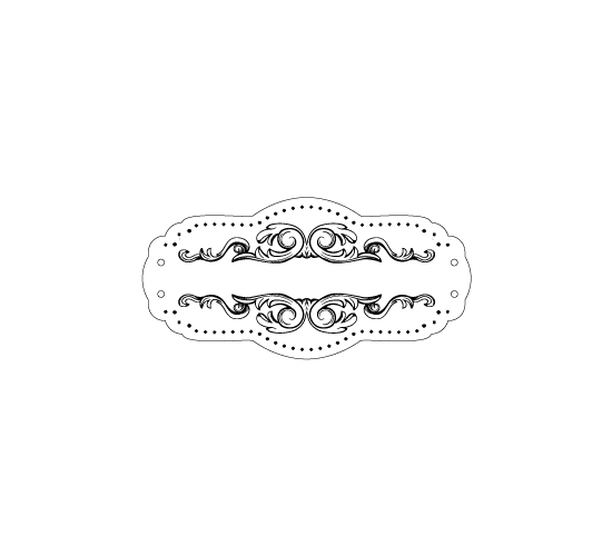 Etikety z umelej kože Model EP-M105