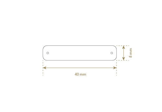 Etikety z umelej kože Model EP-M107