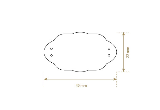 Etikety z umelej kože Model EP-M113