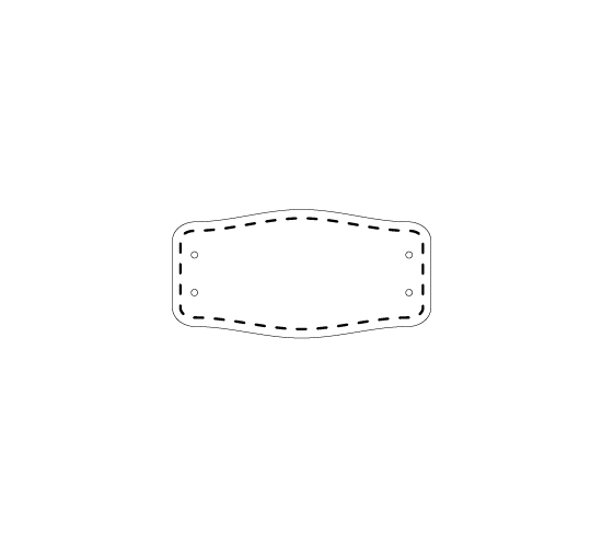 Etikety z umelej kože Model EP-M114