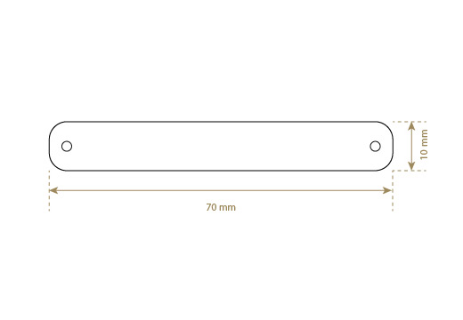Etikety z umelej kože Model EP-M130