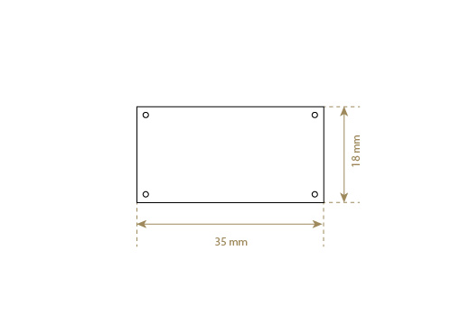 Etikety z umelej kože Model EP-M144