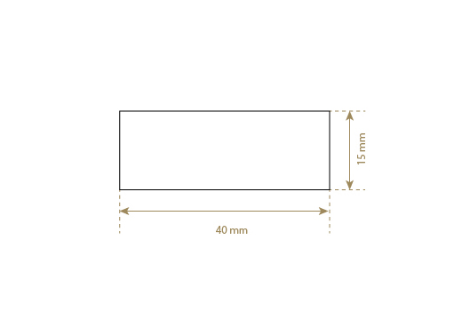 Etikety z umelej kože Model EP-M153