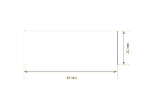 Etikety z umelej kože Model EP-M156