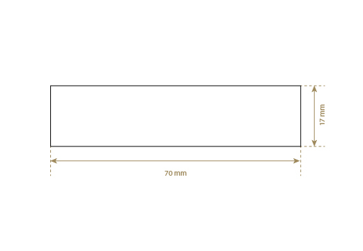 Etikety z umelej kože Model EP-M157