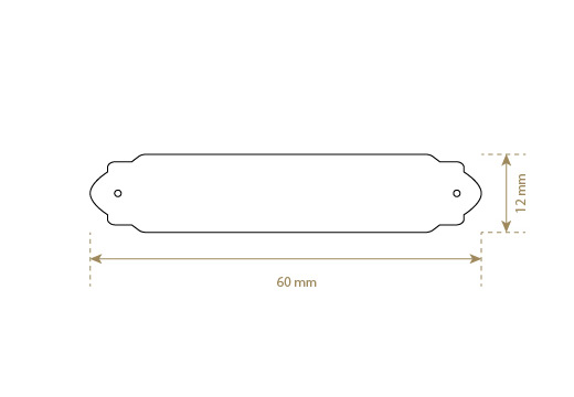 Etikety z pravej kože Model EP-M16