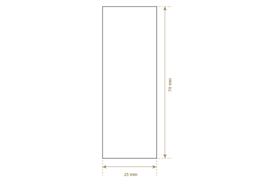 Etikety z umelej kože Model EP-M160