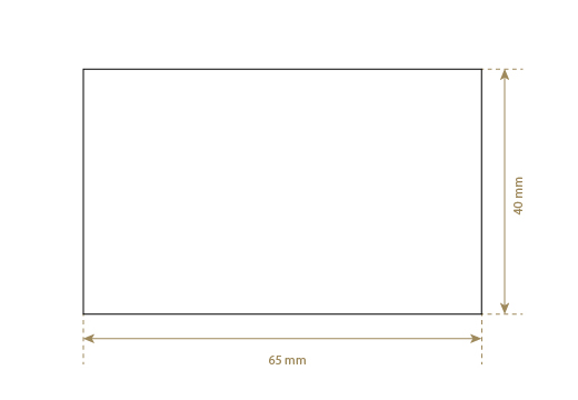 Etikety z umelej kože Model EP-M168