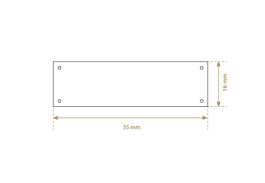 Etikety z pravej kože Model EP-M34