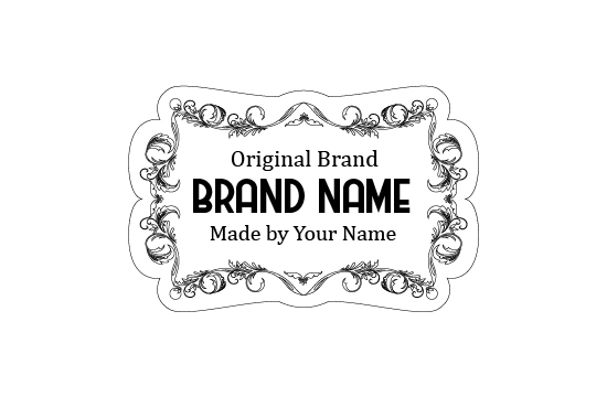 Etikety z pravej kože Model EP-M42