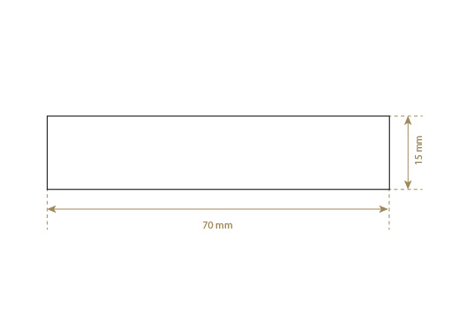 Etikety z pravej kože Model EP-M46