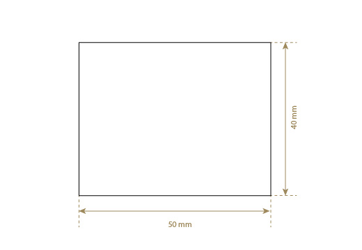 Etikety z pravej kože Model EP-M50