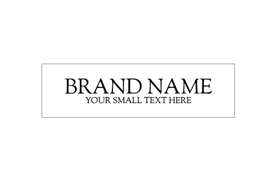 Etikety z pravej kože Model EP-M55