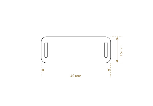 Etikety z pravej kože Model EP-M69