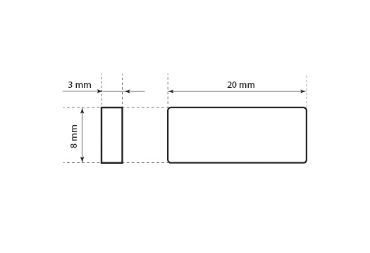 Plastové bezpečnostné plomby Model ST-M133