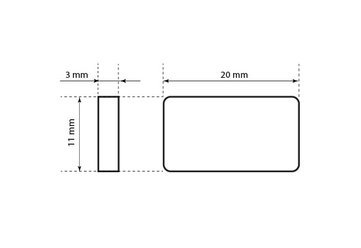 Plastové bezpečnostné plomby Model ST-M186