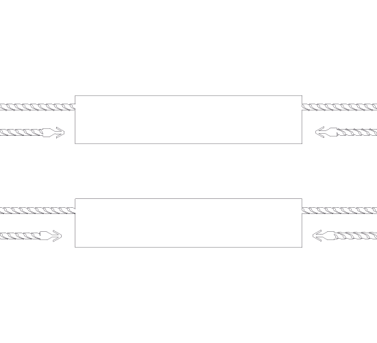 Plastové bezpečnostné plomby Model ST-M230