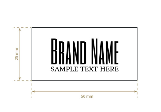 Textilné etikety našívacie Premium Style Model TL-M15