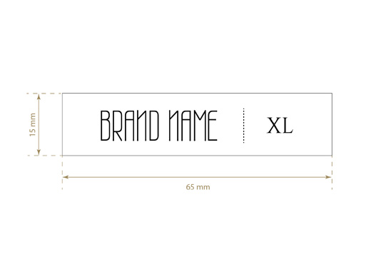 Textilné etikety našívacie Whim Style Model TL-M23
