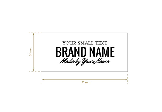 Textilné etikety našívacie Model TL-M47