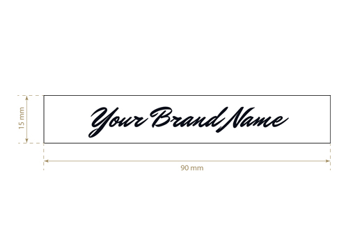 Textilné etikety našívacie Long Style Model TL-M6