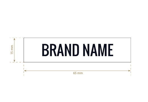 Textilné etikety našívacie Elegant Style Model TL-M9
