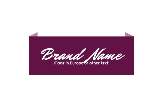 Tkané štítky Stylish Style Model WL-M11