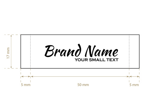 Tkané štítky Vogue Style Model WL-M22