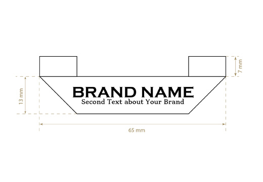 Tkané štítky Solid Style Model WL-M32