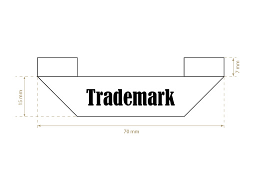 Tkané štítky Fancy Style Model WL-M34