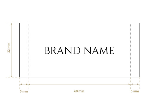 Tkané štítky Pithy Style Model WL-M71