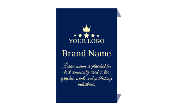 Tkané štítky Noble Style Model WL-M77