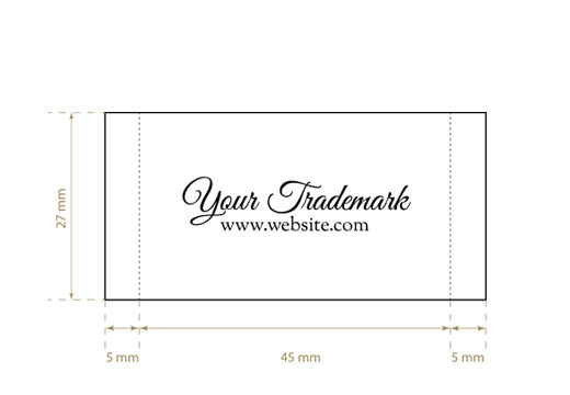 Tkané štítky Lucid Style Model WL-M81