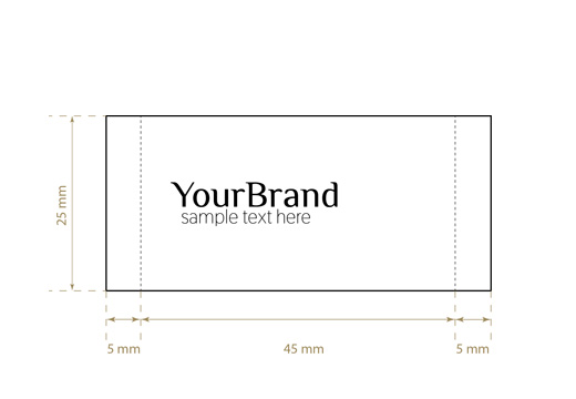 Tkané štítky Free Style Model WL-M82