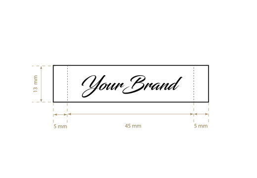 Tkané štítky Model WL-M92