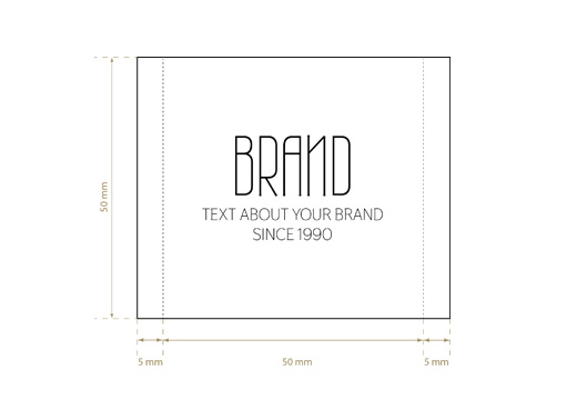 Tkané štítky Amazing Style Model WL-M97